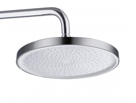 Верхний Душ «Aquatek» Круглый, Настенный, Хром, 26см (AQ2080CR)
