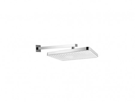 Верхний Душ «Aquatek» Прямоугольный, Настенный, Хром, 31x21см (AQ2081CR)