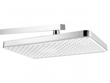 Верхний Душ «Aquatek» Прямоугольный, Настенный, Хром, 31x21см (AQ2081CR)