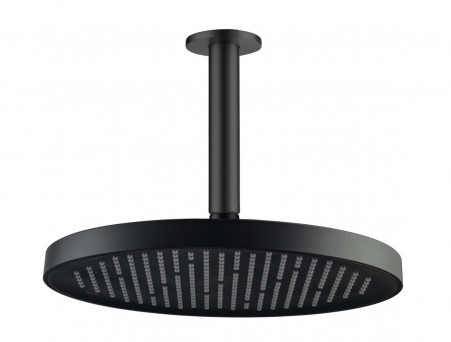 Верхний Душ «Aquatek» Круглый, Потолочный, Чёрный Матовый, 26см (AQ2070MB)