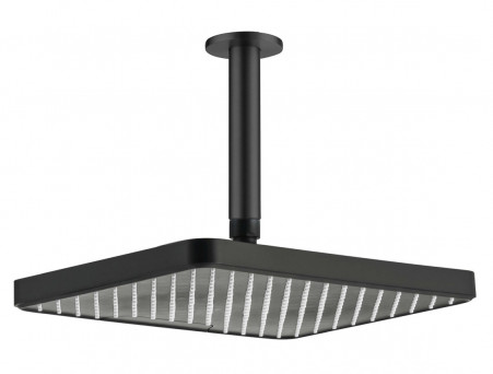 Верхний Душ «Aquatek» Прямоугольный, Потолочный, Чёрный Матовый, 31x21см (AQ2071MB)