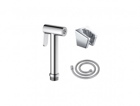 Комплект «Aquatek» Гигиенический Душ, Держатель и Шланг 120см, Хром (AQ2054CR)