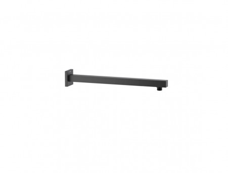 Держатель Верхнего Душа «Aquatek» Настенный, Черный Матовый, 400мм (AQ2177MB)