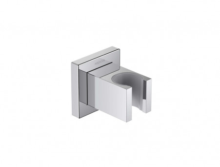 Держатель Ручного Душа «Aquatek» Настенный, Хром (AQ2401CR)