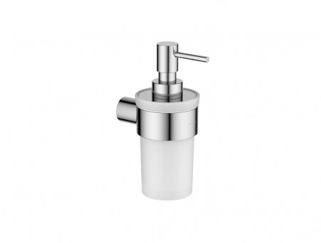 Дозатор «Aquatek» Лира, Хром/Белый Матовый  (AQ4405CR)