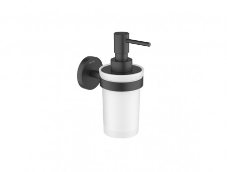 Дозатор «Aquatek» Европа, Черный Матовый/Белый Матовый  (AQ4105MB)