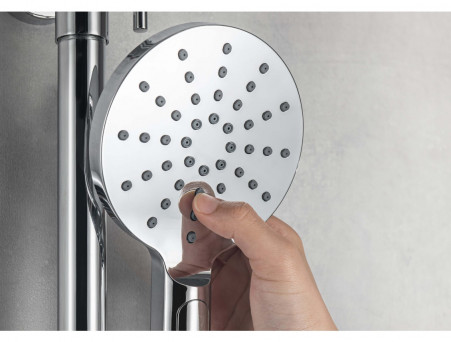 Душевая Система «Aquatek» 3 Jet 25см, Хром (AQ2040CR)