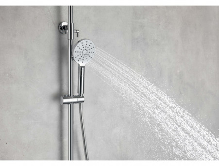 Душевая Система «Aquatek» 3 Jet 25см, Хром (AQ2040CR)