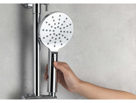 Душевая Система «Aquatek» 3 Jet 25см, Хром (AQ2040CR)