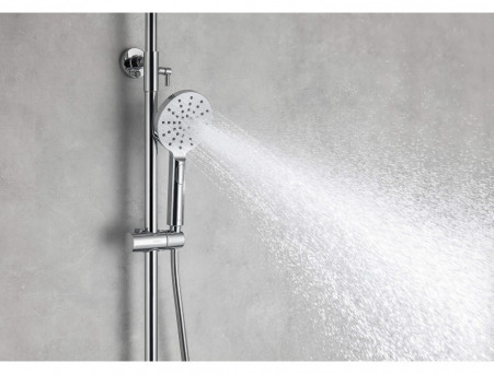 Душевая Система «Aquatek» 3 Jet 25см, Хром (AQ2040CR)