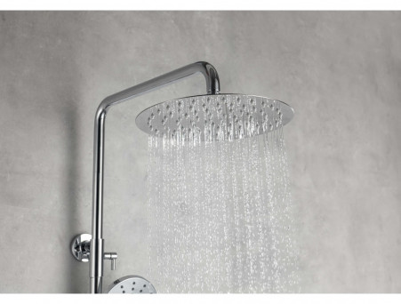 Душевая Система «Aquatek» 3 Jet 25см, Хром (AQ2040CR)