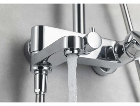 Душевая Система «Aquatek» 3 Jet 25см, Хром (AQ2040CR)