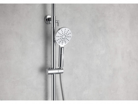 Душевая Система «Aquatek» 3 Jet 25см, Хром (AQ2040CR)