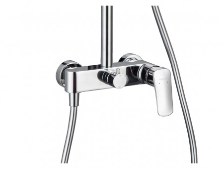 Душевая Система «Aquatek» 3 Jet 25см, Хром (AQ2060CR)