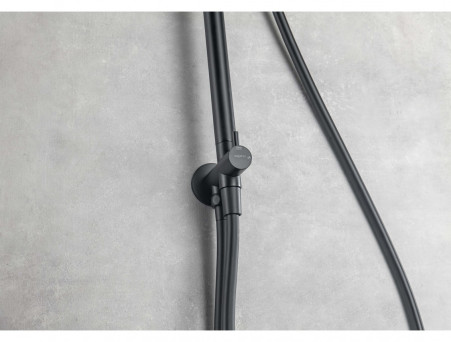 Душевая Система «Aquatek» 3 Jet 25см, Черный Матовый (AQ2046MB)