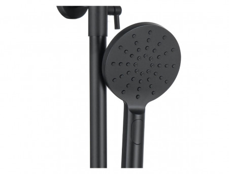 Душевая Система «Aquatek» 3 Jet 25см, Черный Матовый (AQ2046MB)
