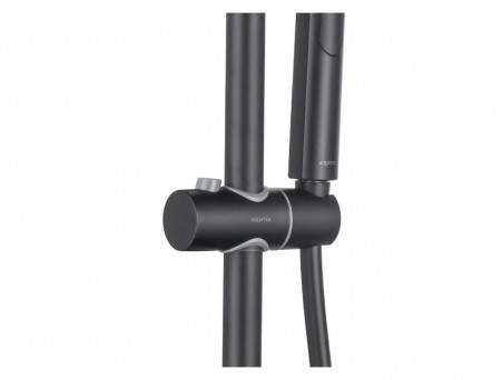 Душевая Система «Aquatek» 3 Jet 25см, Черный Матовый (AQ2060MB)