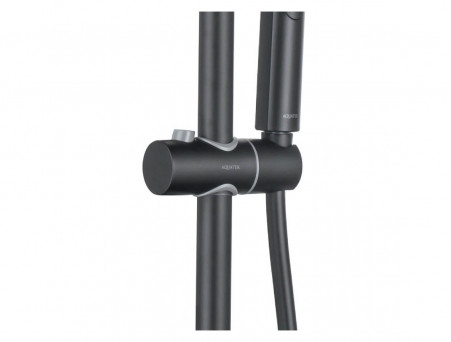 Душевая Система «Aquatek» 3 Jet 25см, Черный Матовый (AQ2060MB)