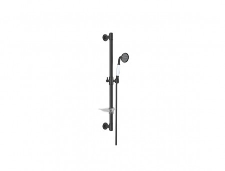 Душевой Гарнитур «Aquatek» 1 Jet Классик, Черный Матовый, 65см (AQ2020MB)