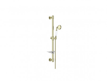 Душевой Гарнитур «Aquatek» 1 Jet Классик, Полированное Золото, 65см (AQ2020PG)