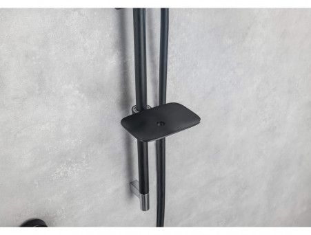 Душевой Гарнитур «Aquatek» 3 Jet, Черный Матовый, 73см (AQ2011MB)