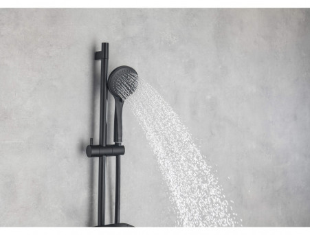 Душевой Гарнитур «Aquatek» 3 Jet, Черный Матовый, 73см (AQ2011MB)