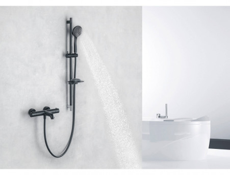 Душевой Гарнитур «Aquatek» 3 Jet, Черный Матовый, 73см (AQ2011MB)