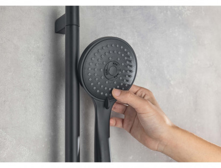 Душевой Гарнитур «Aquatek» 3 Jet, Черный Матовый, 73см (AQ2011MB)