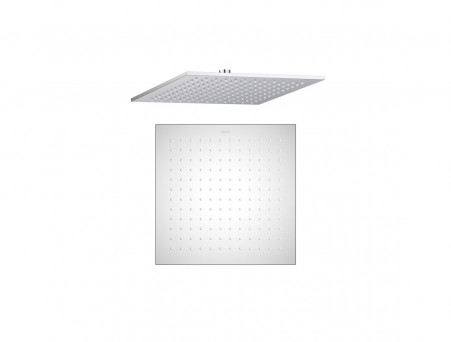 Верхний Душ «Aquatek» Квадратный, Настенный, Хром, 30x30см, 7мм (AQ2078CR)