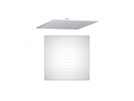 Верхний Душ «Aquatek» Квадратный, Настенный, Хром, 30x30см, 7мм (AQ2078CR)