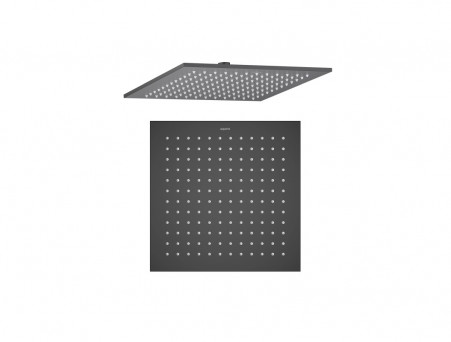 Верхний Душ «Aquatek» Квадратный, Настенный, Чёрный Матовый, 30x30см, 7мм (AQ2078MB)