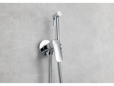 Гигиенический Душ со Смесителем «Aquatek» Вега, Встраиваемый, Хром (AQ1019CR)