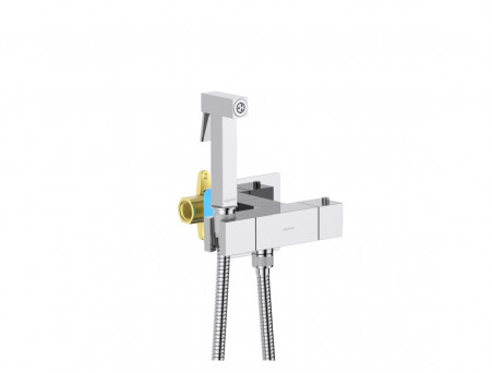 Гигиенический Душ со Смесителем «Aquatek» Либра, Термостатический, Встраиваемый, Хром (AQ1028CR)