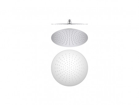 Верхний Душ «Aquatek» Круглый, Настенный, Хром, 30см, 2мм (AQ2075CR)