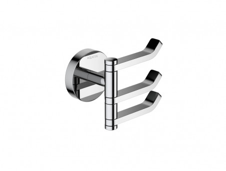 Крючок «Aquatek» Бетта, Тройной, Хром (AQ4632CR)