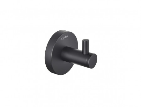 Крючок «Aquatek» Европа, Черный Матовый (AQ4101MB)