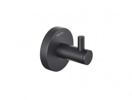 Крючок «Aquatek» Европа, Черный Матовый (AQ4101MB)