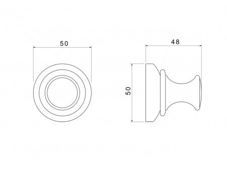 Крючок «Aquatek» Классик, Полированное Золото (AQ4501PG)