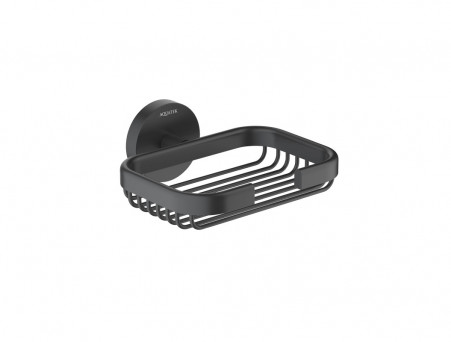 Мыльница Решетка «Aquatek» Бетта, Черный Матовый (AQ4633MB)