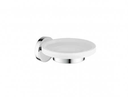 Мыльница «Aquatek» Европа, Хром/Белый Матовый  (AQ4103CR)