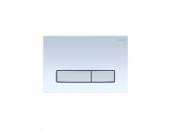 Панель Смыва «Aquatek» Slim, Прямоугольная, Пластик, Белый Глянец (KDI-0000030)