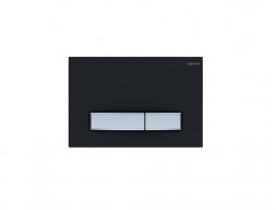 Панель Смыва «Aquatek» Slim, Прямоугольная, Пластик, Черный Матовый (KDI-0000031)