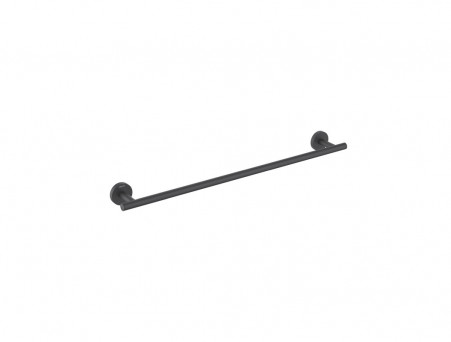 Полотенцедержатель «Aquatek» Оберон, Черный Матовый, 60см (AQ4214MB)