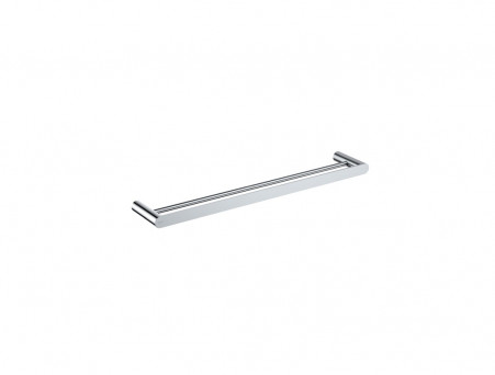Полотенцедержатель «Aquatek» Двойной Лира, Хром, 60см (AQ4430CR)