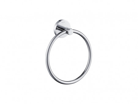 Полотенцедержатель «Aquatek» Кольцо Европа, Хром (AQ4112CR)