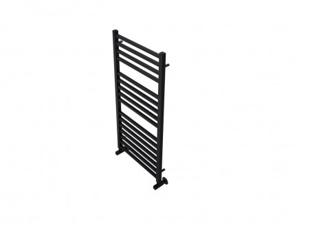 Водяной Полотенцесушитель «Aquatek» П16 Альтаир, Черный Муар, 50x110см (AQ KK1611BL)