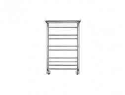 Водяной Полотенцесушитель «Aquatek» П10 Альфа, Хром, 50x80см (AQ RRP1080CH)