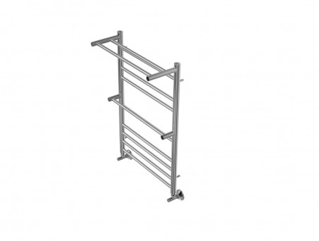 Водяной Полотенцесушитель «Aquatek» П10 Альфа, Хром, 50x80см (AQ RRP1080CH)