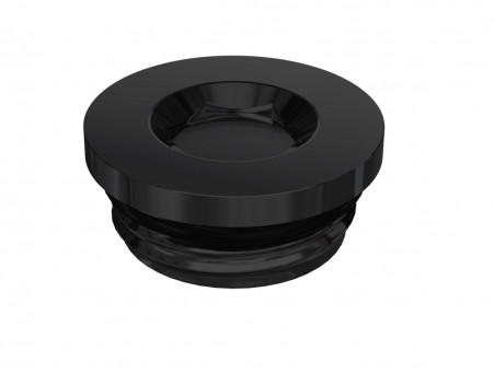 Водяной Полотенцесушитель «Aquatek» П7 Вега, Черный Муар, 50x60см (AQ DR0760BL)