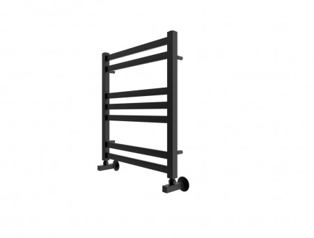 Водяной Полотенцесушитель «Aquatek» П7 Лира, Черный Муар, 50x60см (AQ KP0760BL)